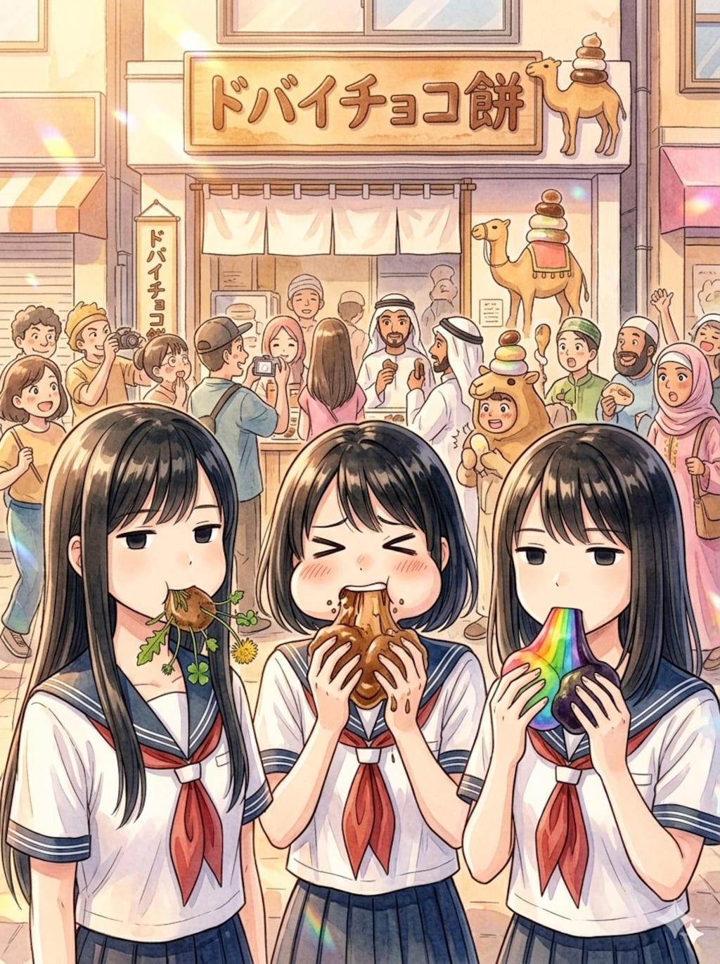 ドバイチョコ餅