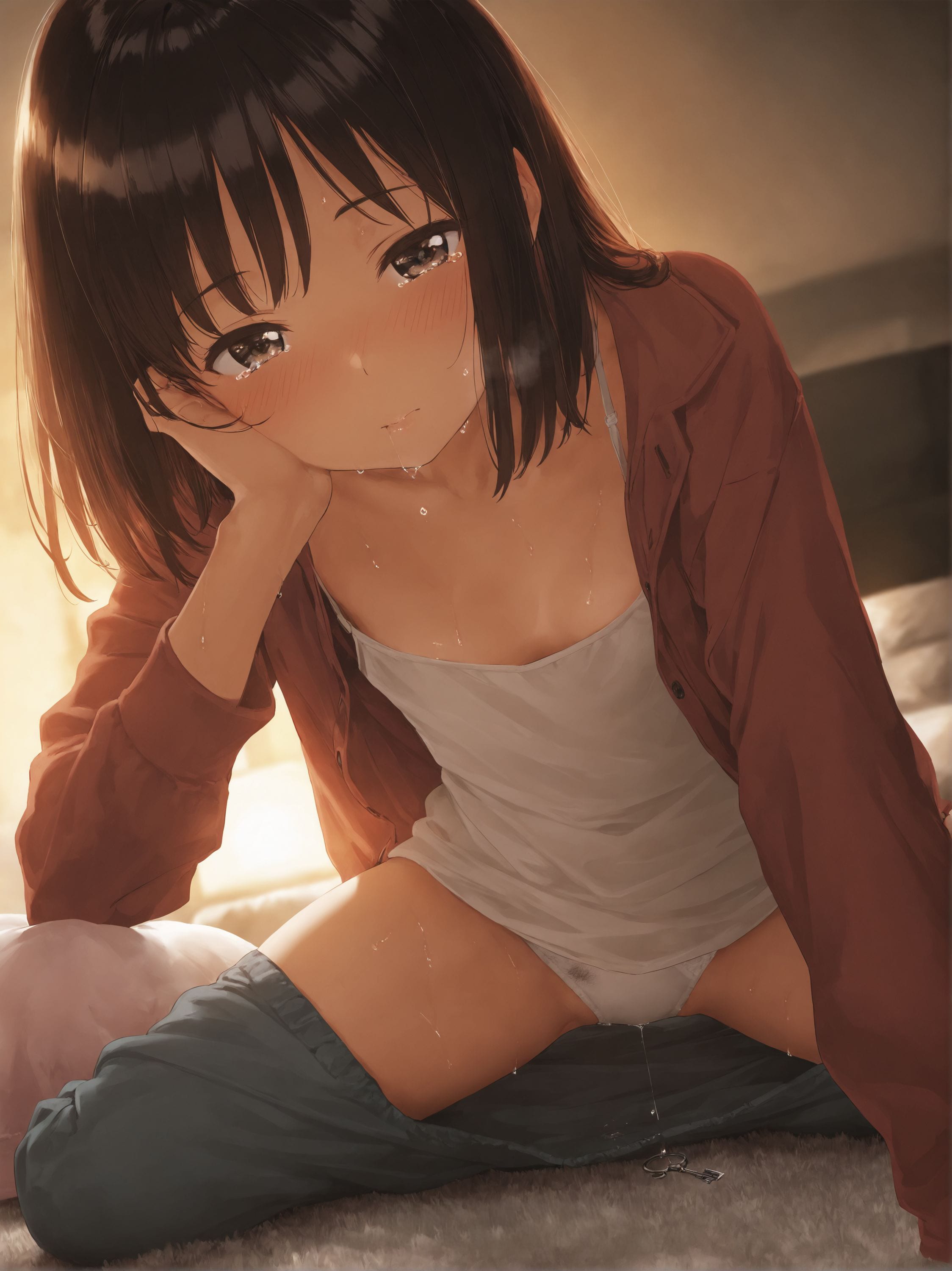 オナニーを覚えた愛娘に性教育 最近のオレを見る目