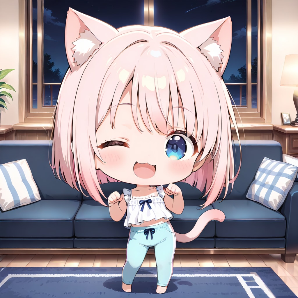 こんばんにゃん