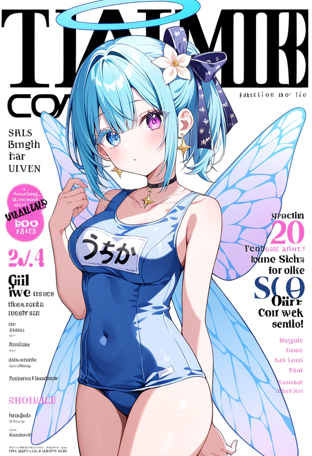 うちの子たちが写っている雑誌の表紙