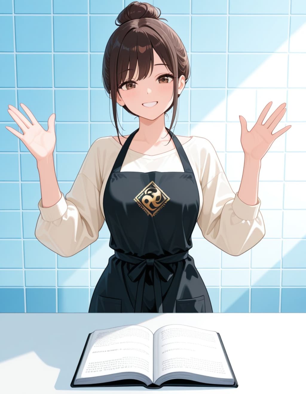 これからお料理始めるよ