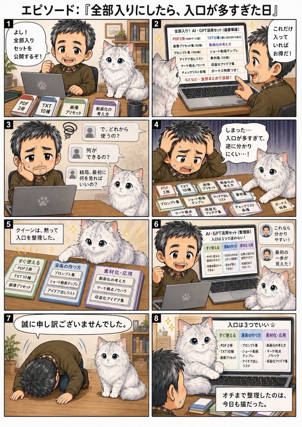 猫漫画コンテンツ6シリーズ  猫漫画6シリーズを投稿しています。  サイベリアンのクィーン  ちびキャラ ベビークイーン  クイーンと無職のおっさん現代版  クイーンと無職のおっさん江戸版  ナコは今