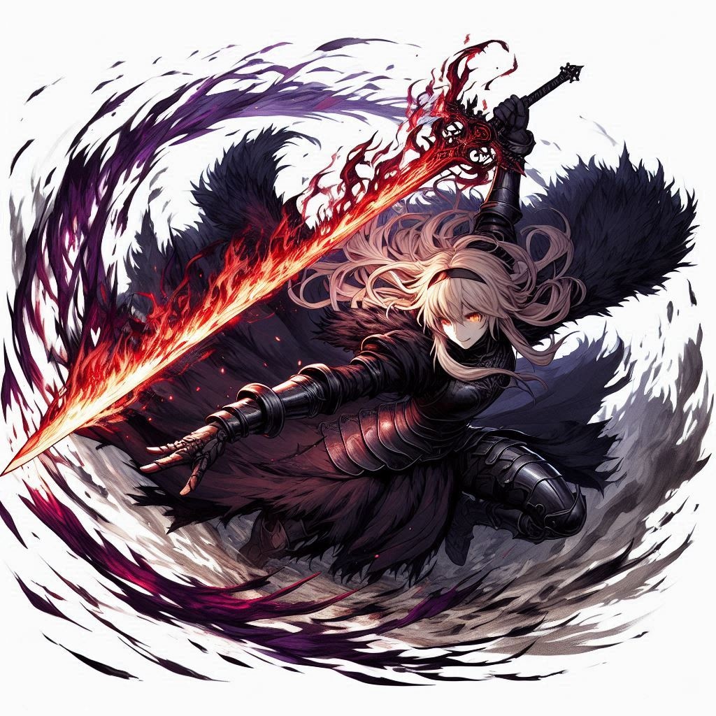 ブロンドの女騎士さん865