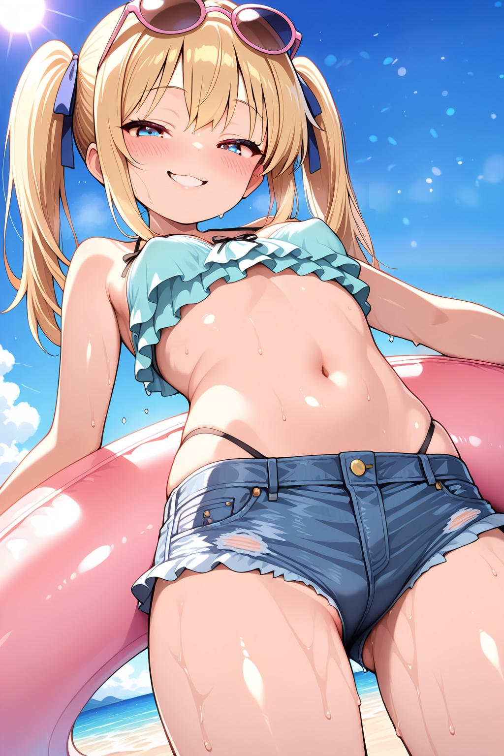 メスガキ　夏コーデ
