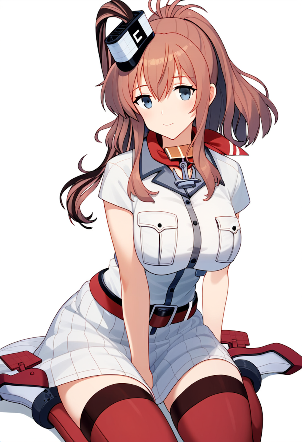 サラトガさん（白）