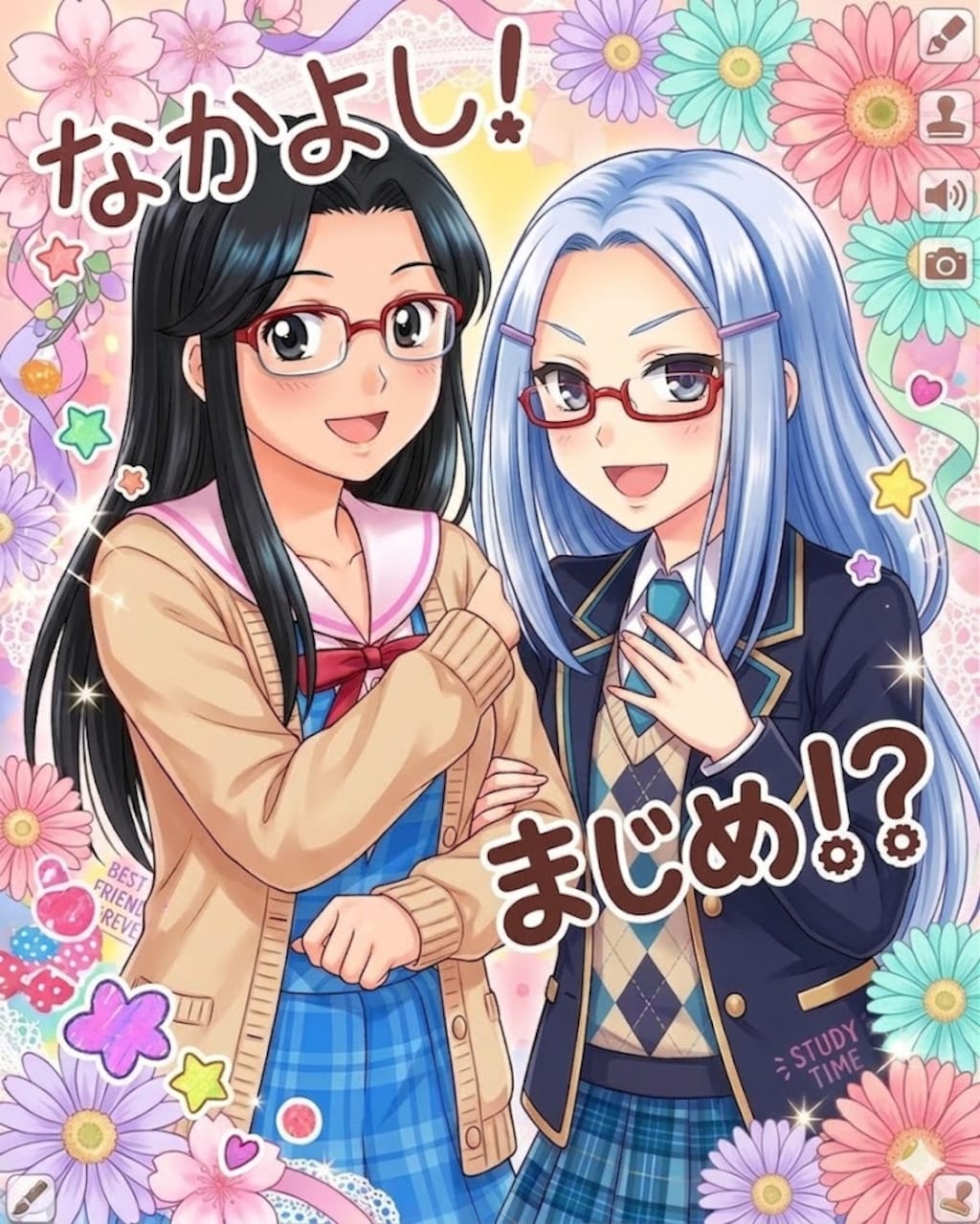 なかよし！？な ふたり