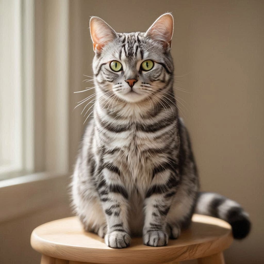 短髪の猫
