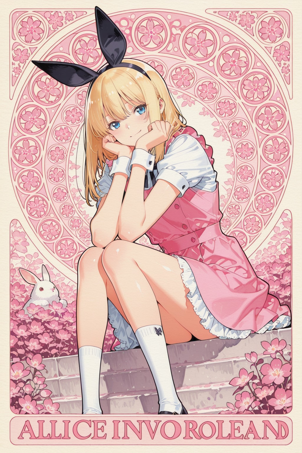 ピンクのアリス