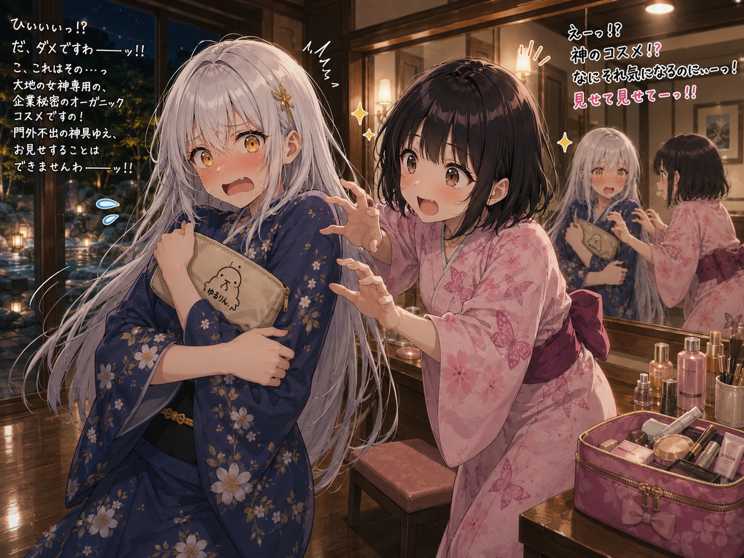 【TSポンコツ女神】第78話　「裸の心と、神のコスメ」