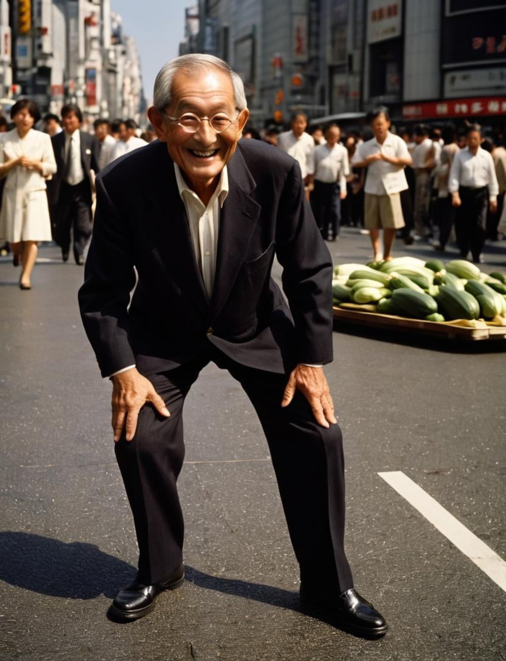お爺さんの休日。