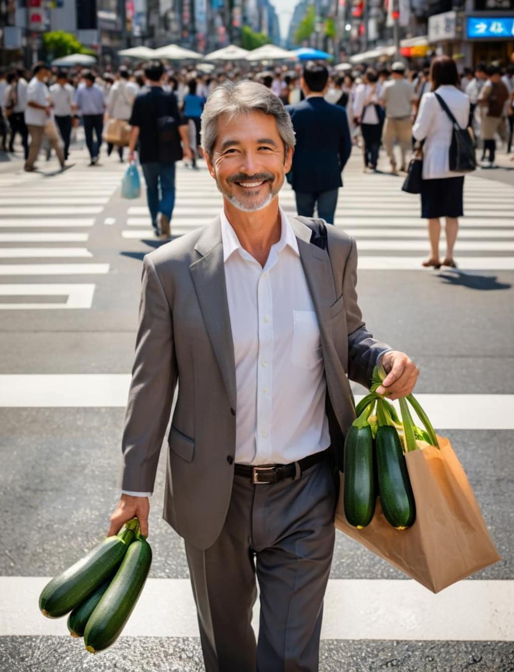 お爺さんの休日。