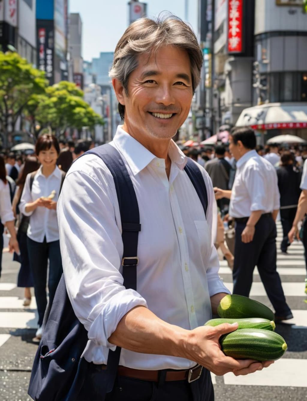 お爺さんの休日。