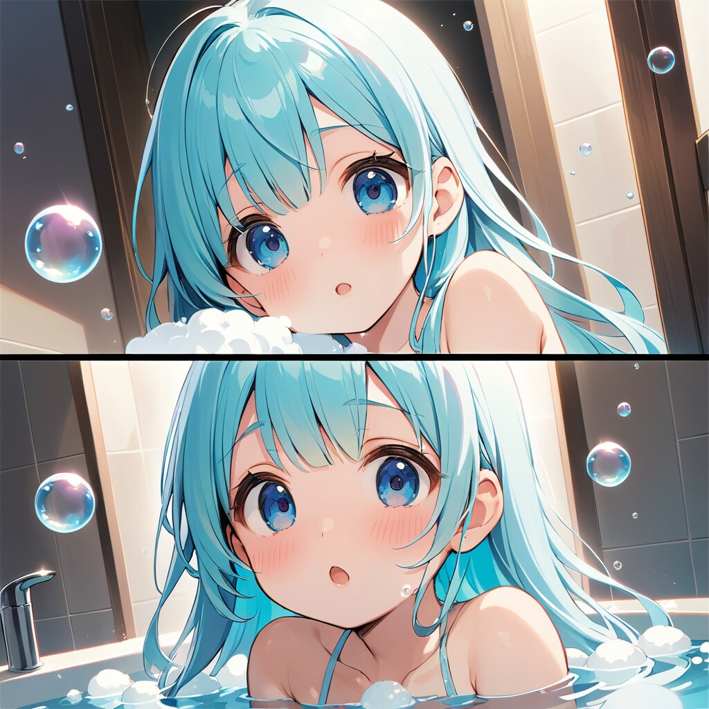 シャボンとお風呂