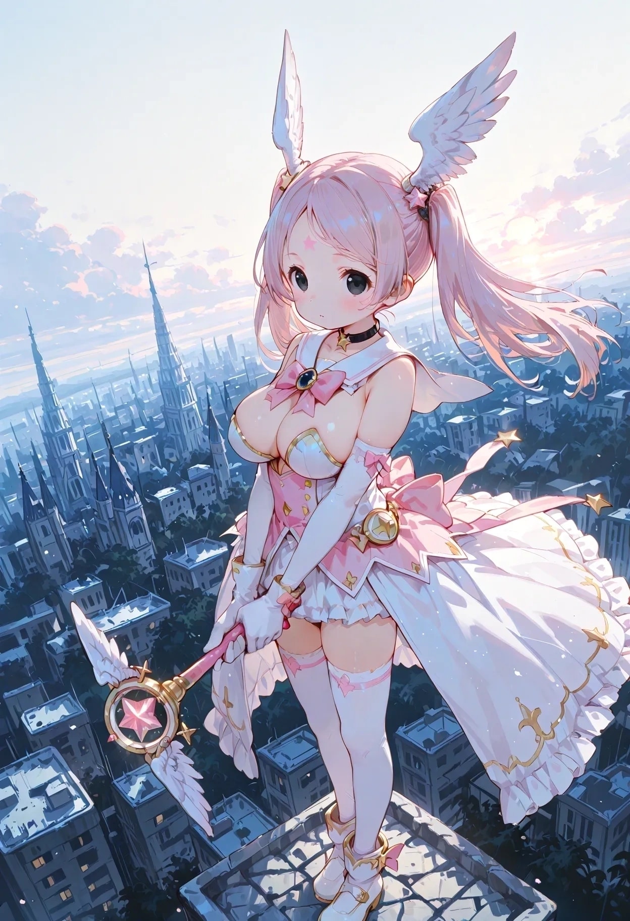 ちっちゃいけどでっかい魔法少女 | の人気AIイラスト・グラビア