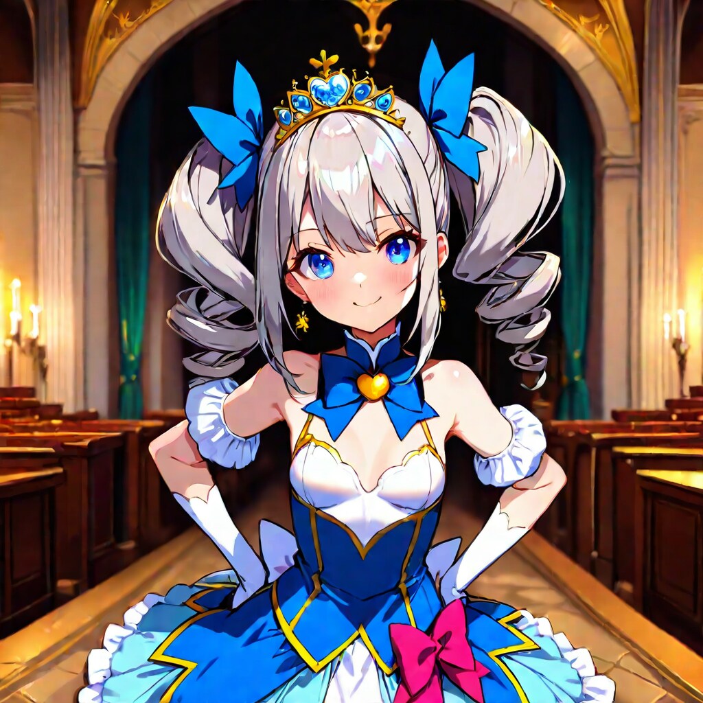 Wドリルプリンセスな魔法少女 | の人気AIイラスト・グラビア