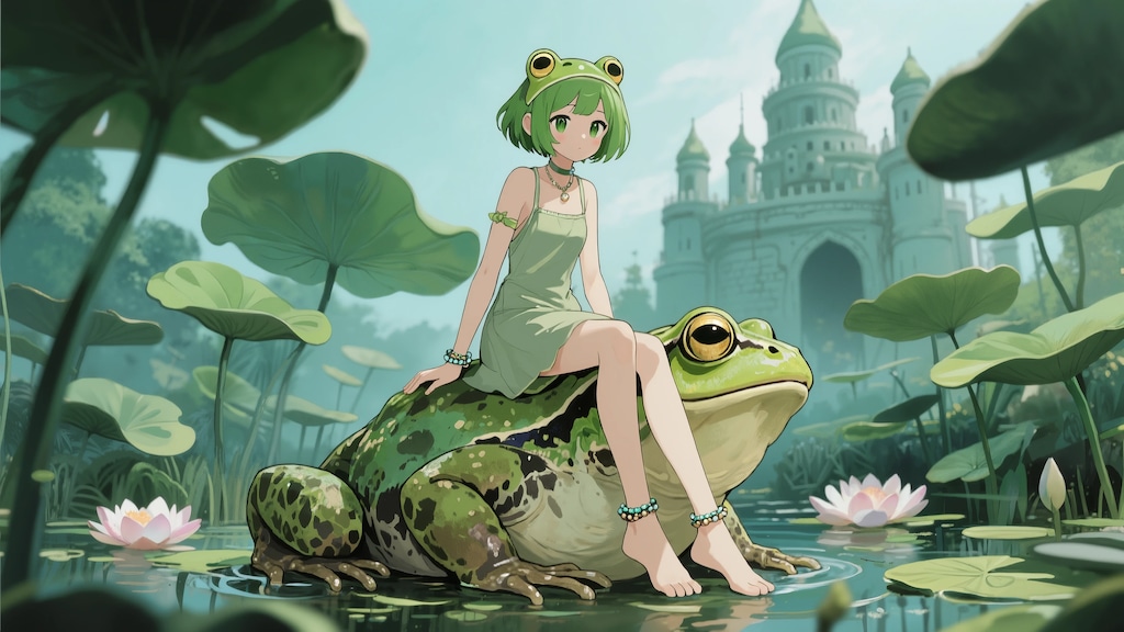 カエルっ娘