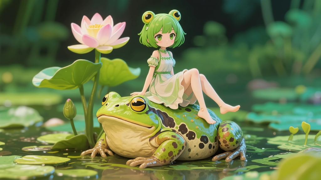 カエルっ娘
