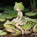 カエルっ娘 5枚目