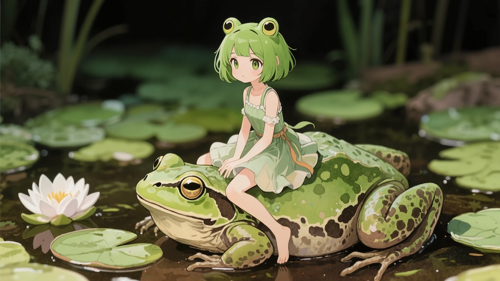 カエルっ娘