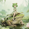 カエルっ娘 4枚目