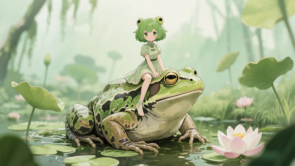 カエルっ娘
