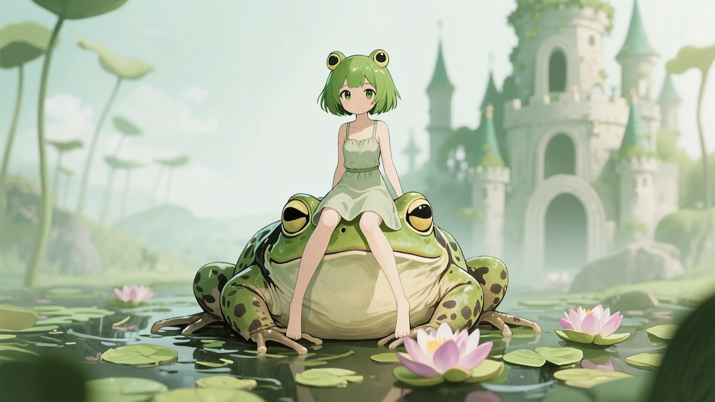 カエルっ娘