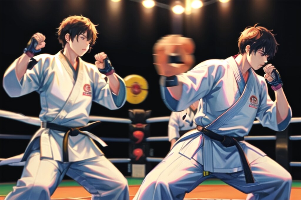 空手とドーナツとフルートを組み合わせた新しい格闘技