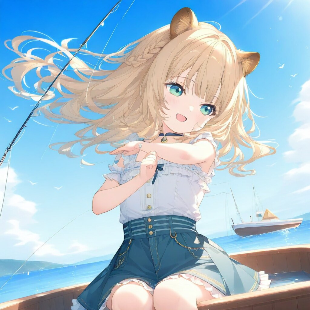 お魚さんいないかな〜？