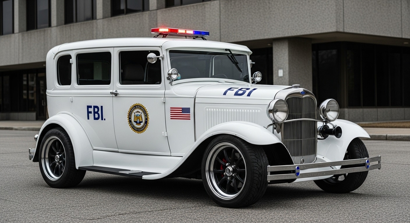 フォードセダンFBIパトロールカー | の人気AIイラスト・グラビア