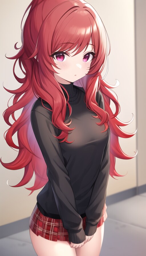 赤髪の女の子