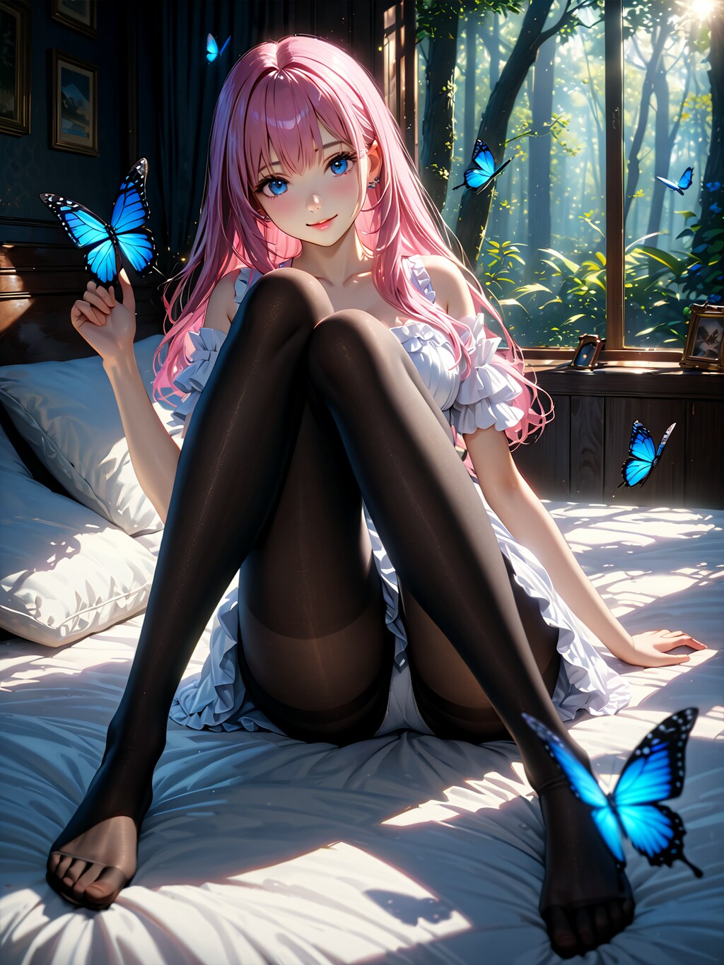 眠れる森のタイツ美少女