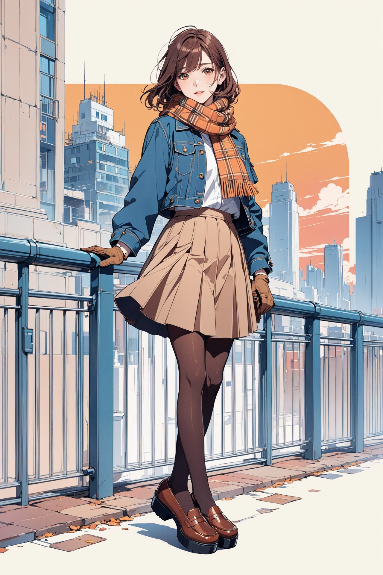 ブラウンタイツ | の人気AIイラスト・グラビア