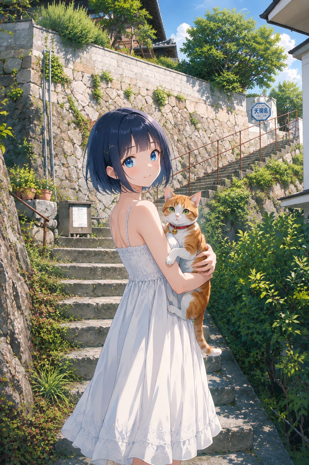 猫の細道(QILIN・ChatGPT)(夏)(18) | の人気AIイラスト・グラビア
