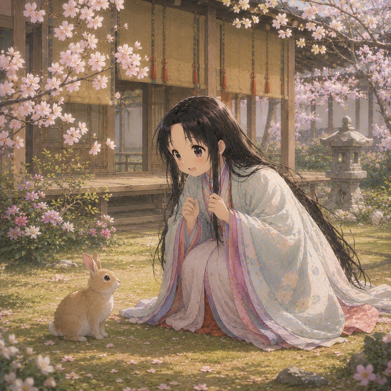 平安貴族幼女 | の人気AIイラスト・グラビア