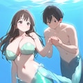 ラブラブカップルな人魚たち 12枚目