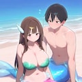 ラブラブカップルな人魚たち 5枚目