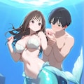 ラブラブカップルな人魚たち 10枚目