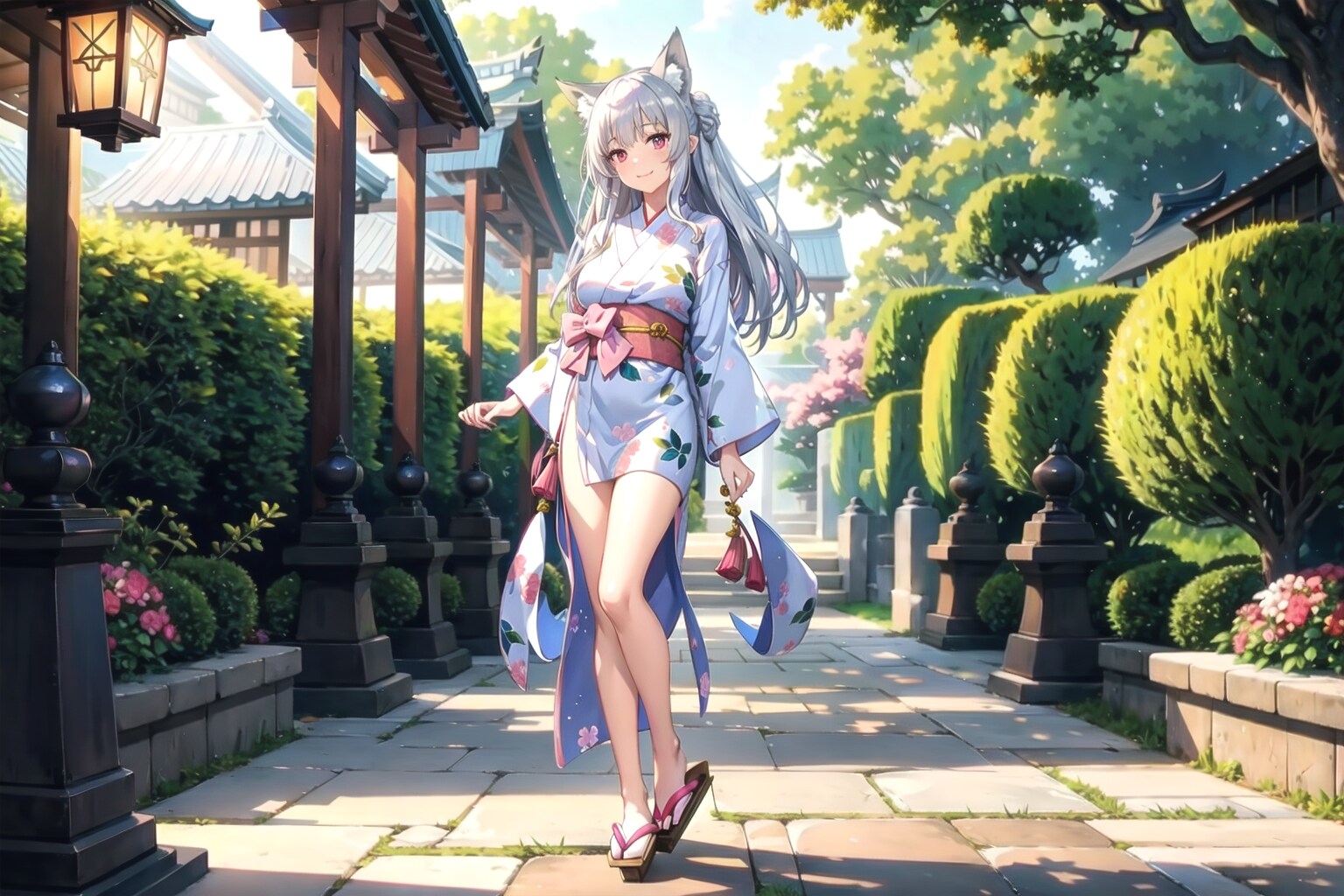 春の着物