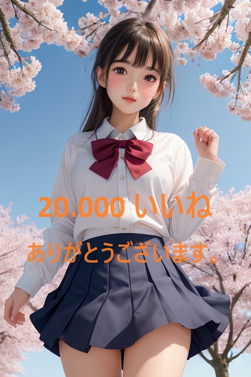 20.000 いいね　ありがとうございます。