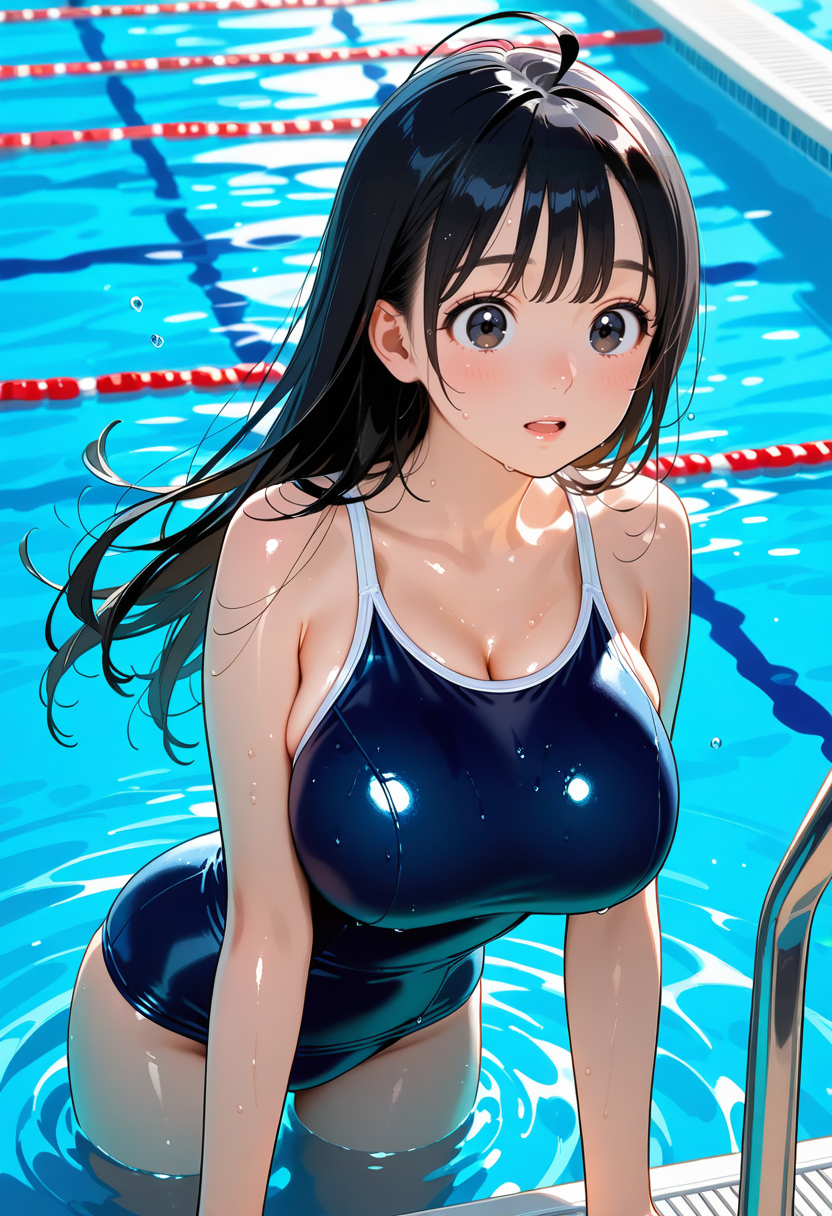 スク水女子校生