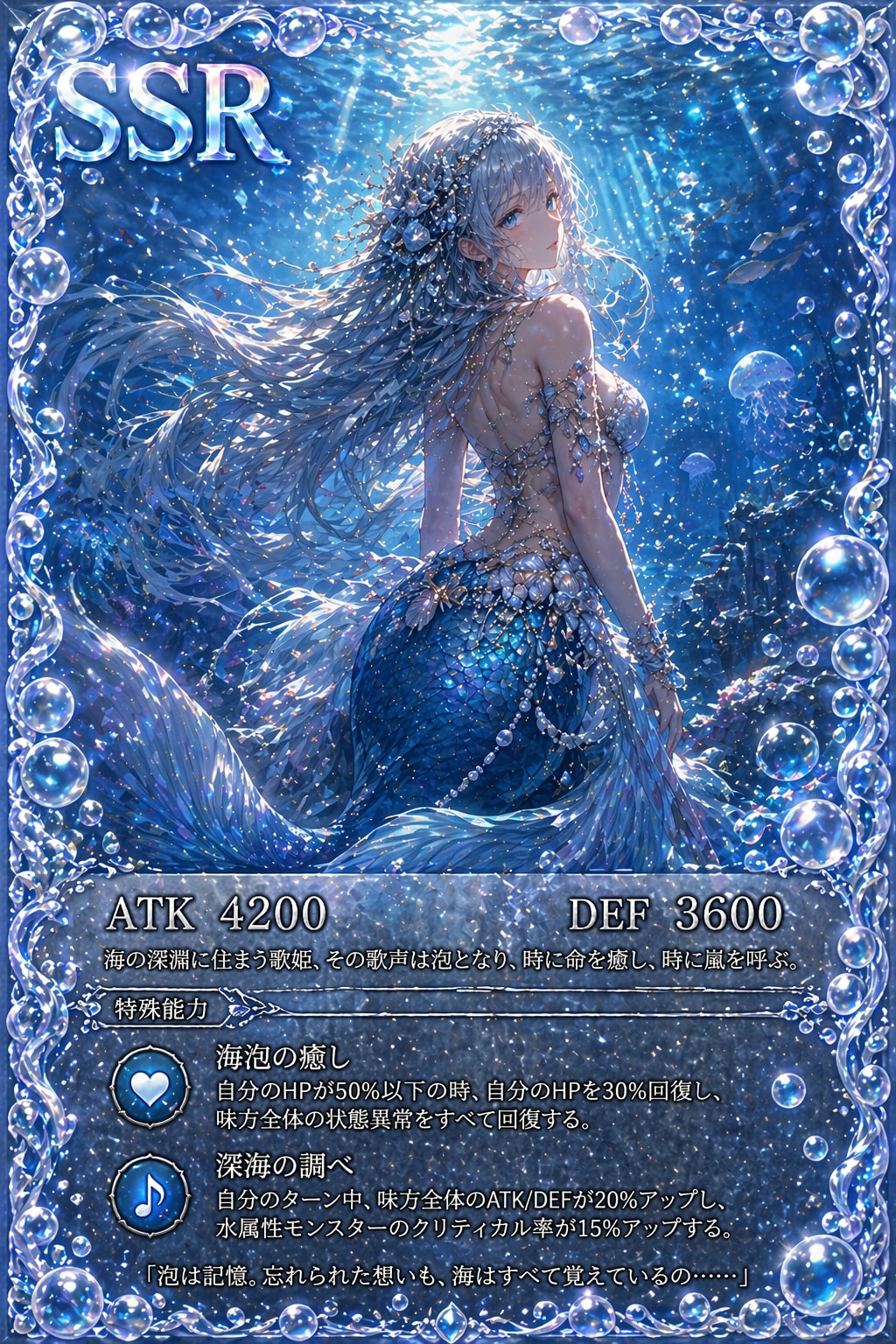 SSR:人魚 | の人気AIイラスト・グラビア