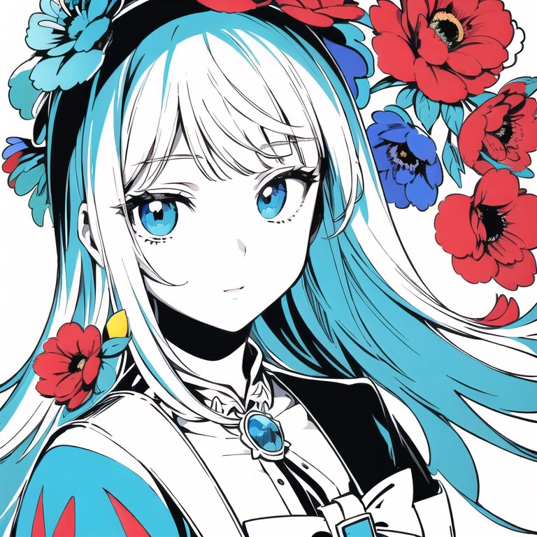 花と色 | の人気AIイラスト・グラビア