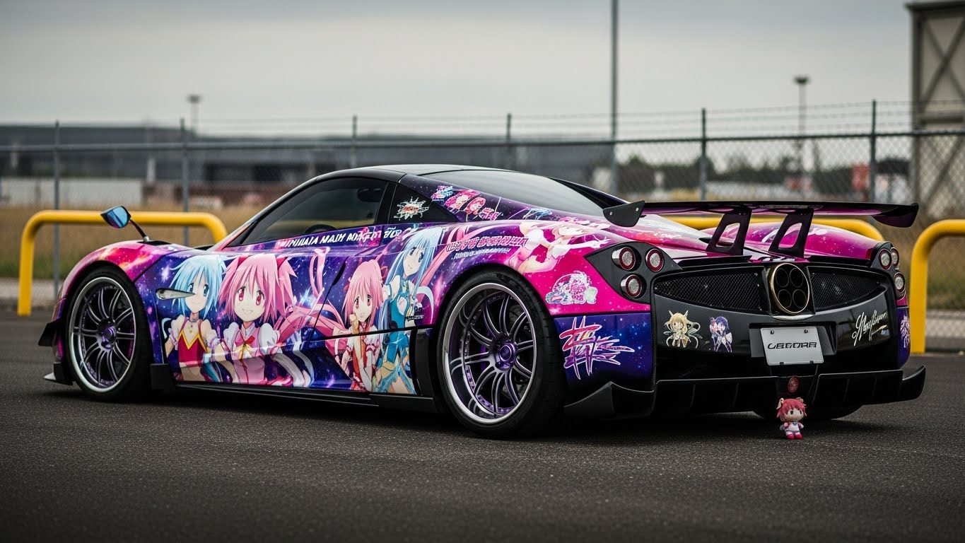 ゾンダまどマギ痛車 | の人気AIイラスト・グラビア