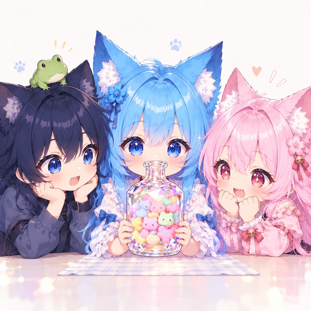 かわいいキャンディ