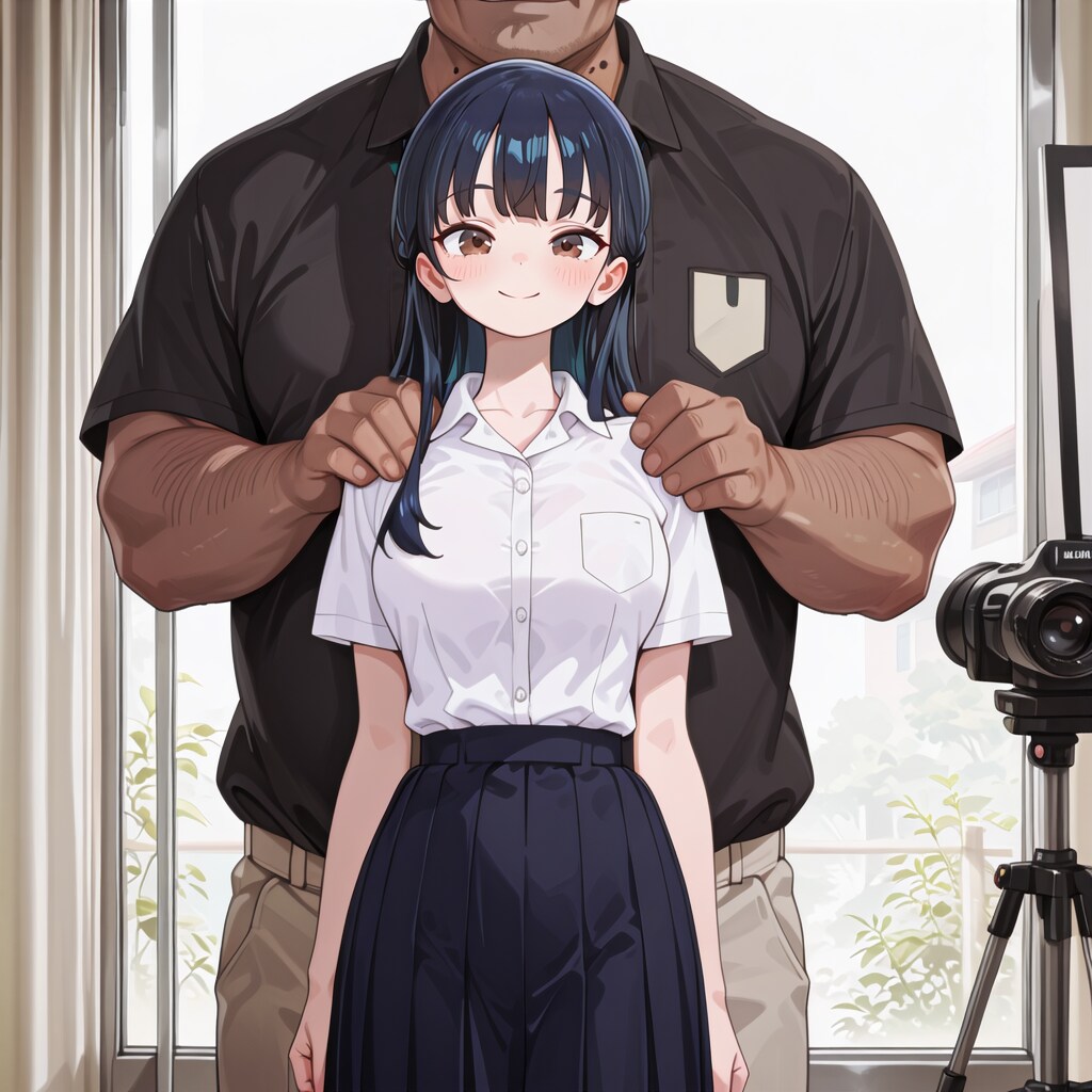 読モの撮影に来ました【山〇杏奈】