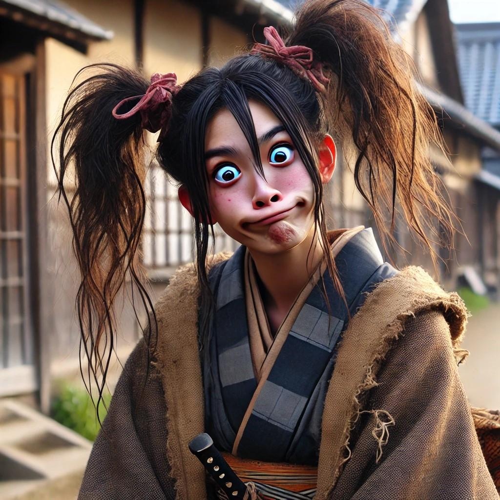 ツインテール侍