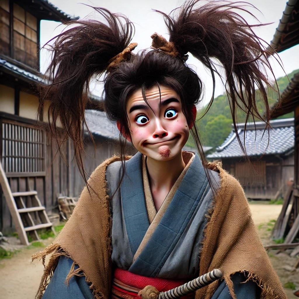 ツインテール侍