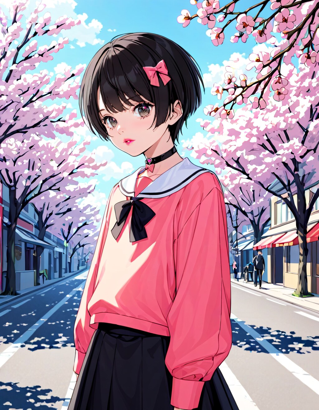 桜ばかり見てんなよ―― ボクを見ればいいだろ