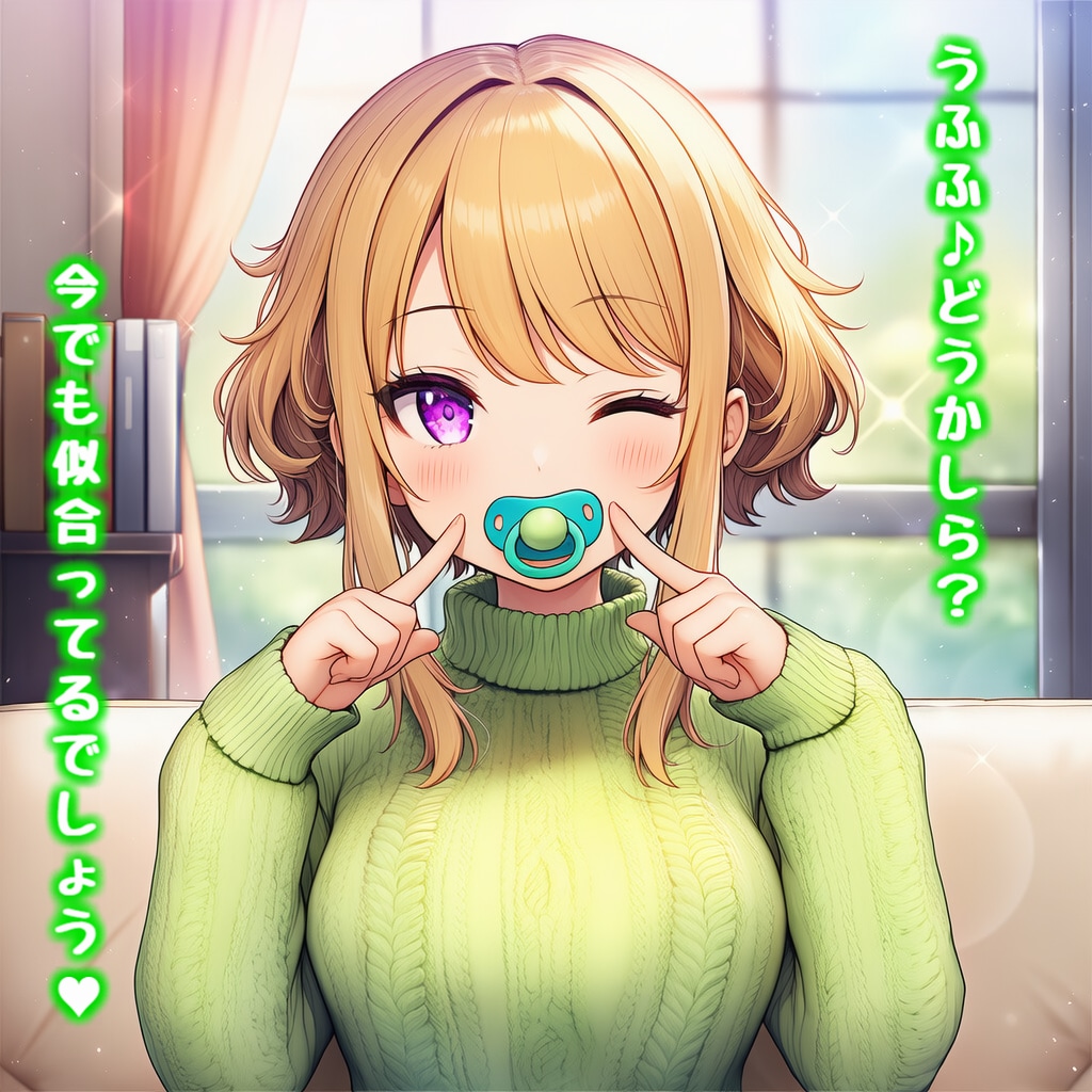 ❓謎のおしゃぶり❓💗🚼バブなうちの子たち🍼✨