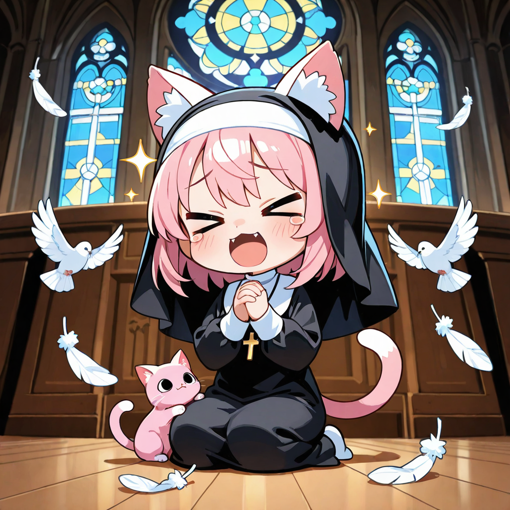 おさかにゃダッシュを懺悔するねこちゃん。 | の人気AIイラスト・グラビア